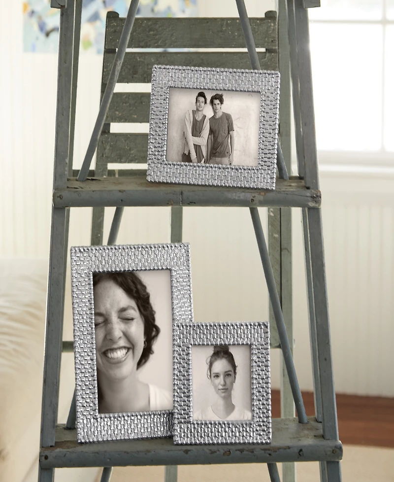 Mariposa Basketweave Frame, 4"x6"