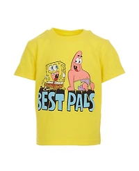 SpongeBob SquarePants Boys 3 Pack T-Shirts