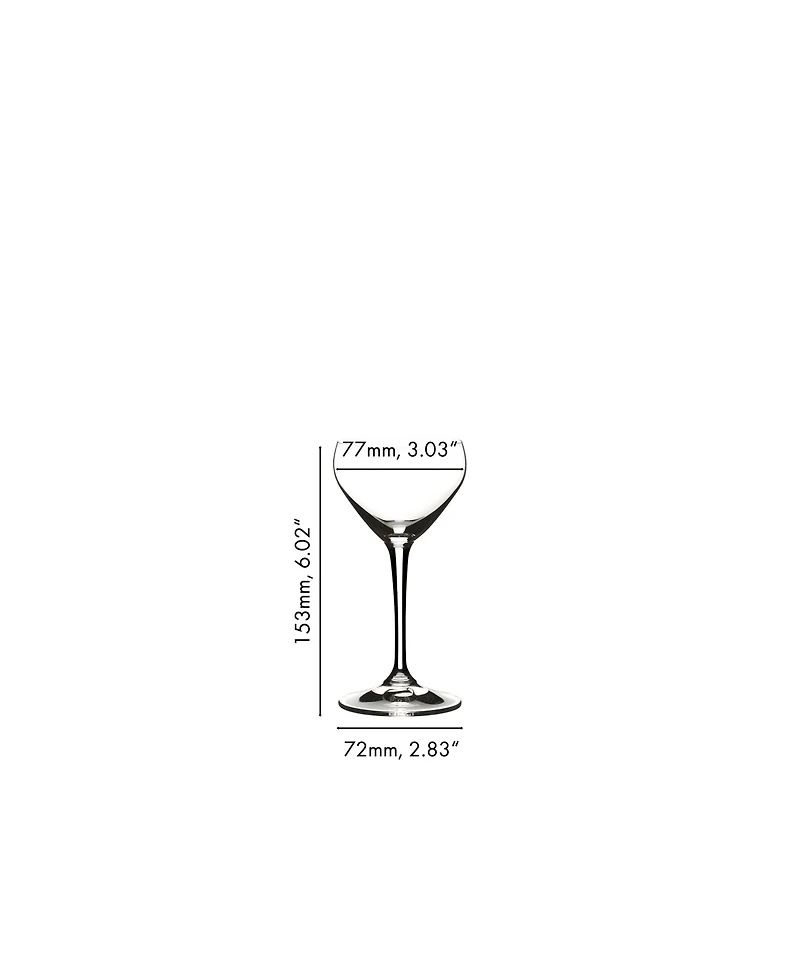Riedel Drink Specific Glassware Nick & Nora Glass