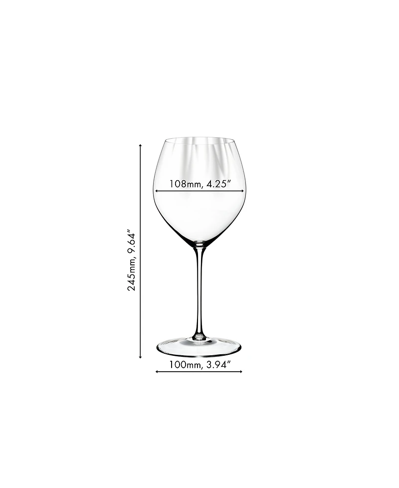 Riedel Performance Chardonnay Glasses, Set of 2