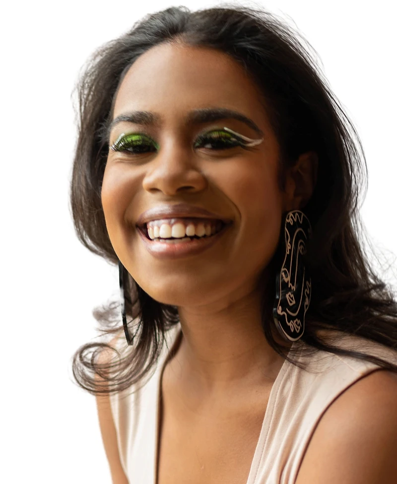 Swanky Designs Hand Drawn Abstract Studs