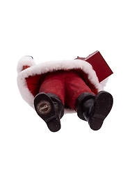 Kurt Adler 10.5-Inch Coca-Cola Santa Holding Two Six Packs Table Piece