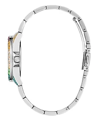 Guess Women's Date Silver Steel Watch 34mm