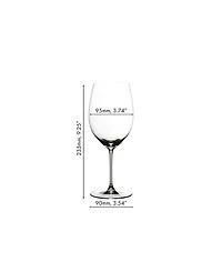 Riedel Veritas Cabernet/Merlot Wine Glass Set of 2
