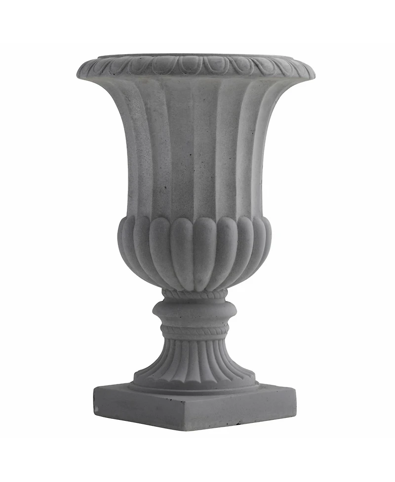 Slickblue Decorative Grey Urn Stylish Accent for Contemporary Home Decor