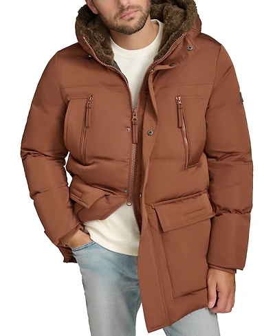 Marc New York Men's Mackay Faux-Fur Parka Jacket