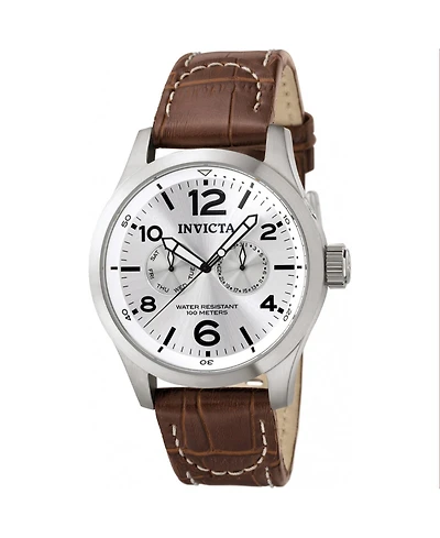 Invicta Men's 0765 I-Force Quartz Multifunction Silver Dial Watch