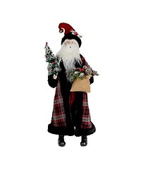 Slickblue Santa with Tree Decoration – Festive Holiday Accent for Home and Garden