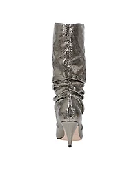Marc Fisher Women's Kailee Pointy Toe Ruched Dress Boots