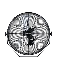 Newair 18" High Velocity Wall Mount Fan, Heavy Duty Waterproof Outdoor Fan, Adjustable Tilt and 3 Speeds up to 4012 Cfm, Pull Chain Switch | Wall Fan