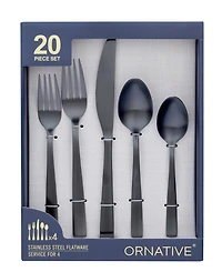 Ornative Lola 20 Piece Flatware Set