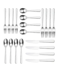 Ornative Aabbye Mirror 20 Piece Flatware Set, Service for 4