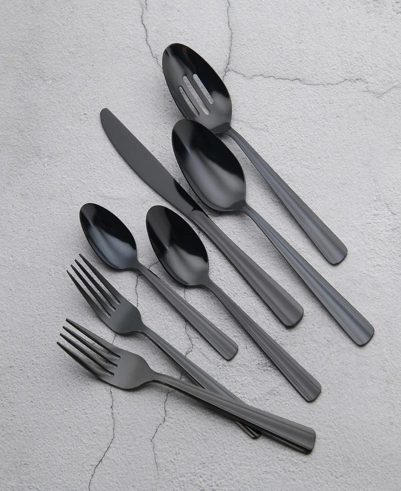 Ornative Alicja 42 Piece Flatware Set with Wire Caddy