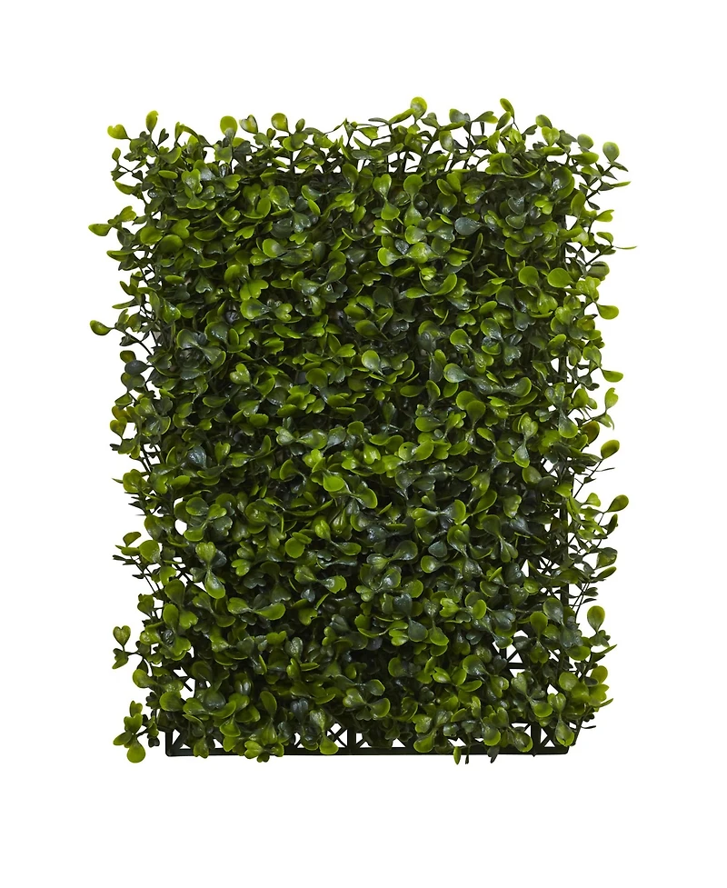 Slickblue Boxwood Mat for Versatile Green Wall Decor (Set of 12)