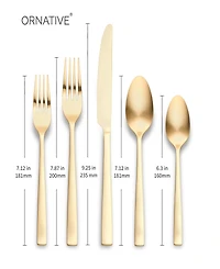 Ornative Lola 20 Piece Flatware Set, Service for 4