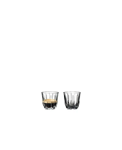 Riedel Crystal Drink Specific Glassware 2 Piece Coffee Glass Set