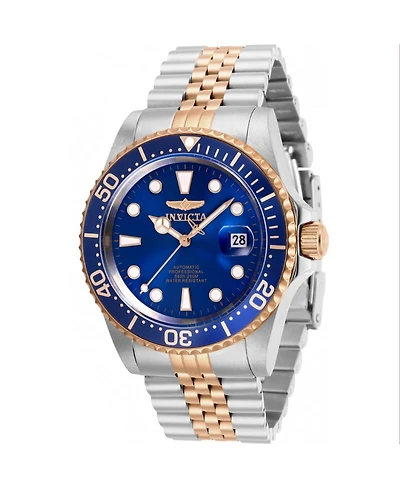 Invicta Men's 30098 Pro Diver Automatic 3 Hand Dark Blue Dial Watch