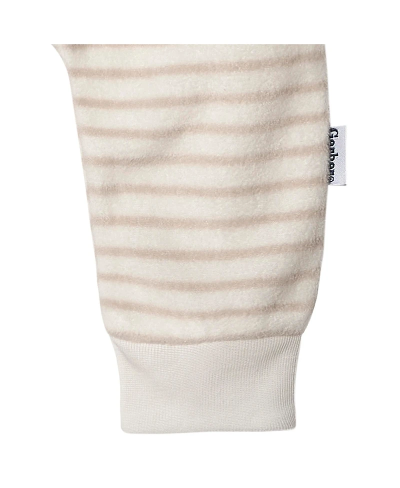 Gerber Baby Neutral Fleece Pants, 4-Pack