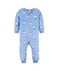 Toddler Boys' Footless Fleece Pajamas, 3-Pack