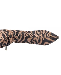 New York & Company Women's Earla- Metallic Ruched Knee-High Boots Tall Boots