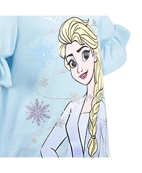 Frozen Toddler Girls Disney Princess Moana Mermaid Floral T-Shirt and Leggings Outfit Set to