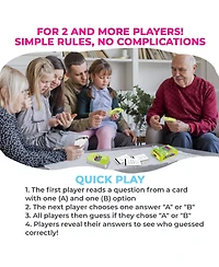 Quokka What Would You Choose - Family Card Game for Kids Ages 6-8