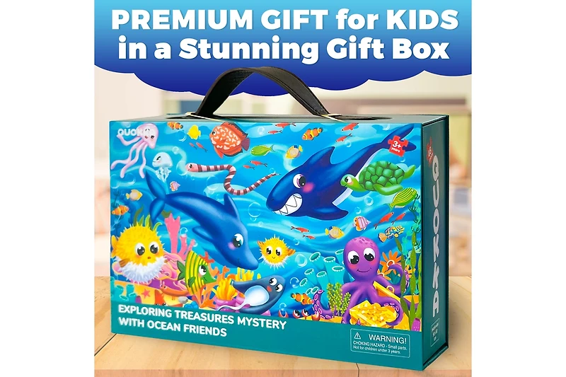 Quokka 2x3 Ft Giant Floor Puzzles for Kids Ages 4-6