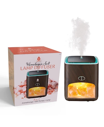 Himalayan Salt Lamp Diffuser - 3-in-1 Wellness Device