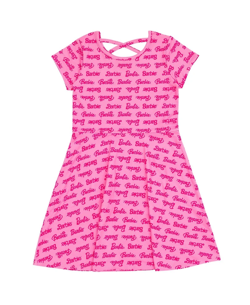 Barbie Girls 2 Pack Skater Dresses to