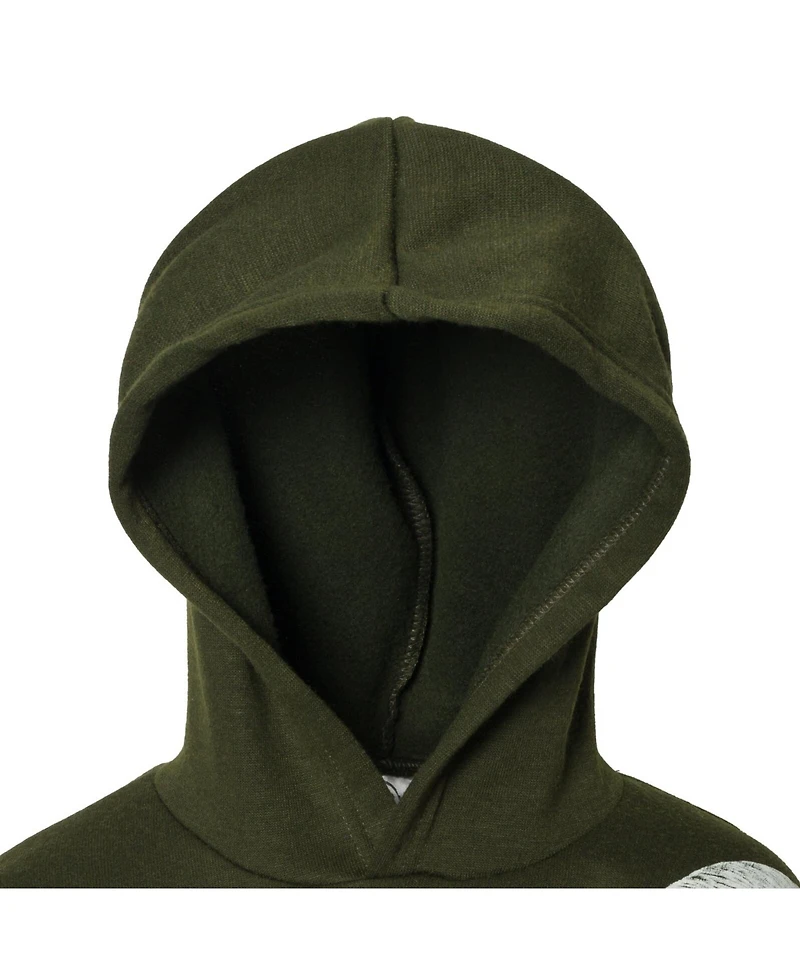 Jurassic World Toddler Boys Dinosaur T-Rex Fleece Pullover Hoodie to