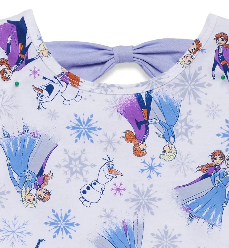 Frozen Little Girls Disney Elsa Princess Anna Olaf Christmas Skater Dress to