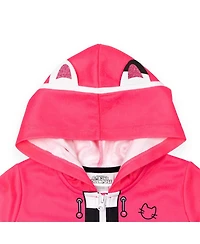 Gabby's Dollhouse Toddler Girls Dreamworks Zip Up Hoodie to