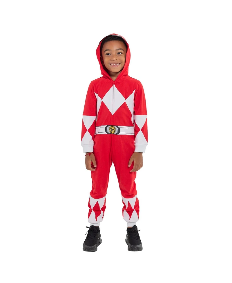 Power Rangers Zip Up Cosplay Coverall Toddler to Big Kid