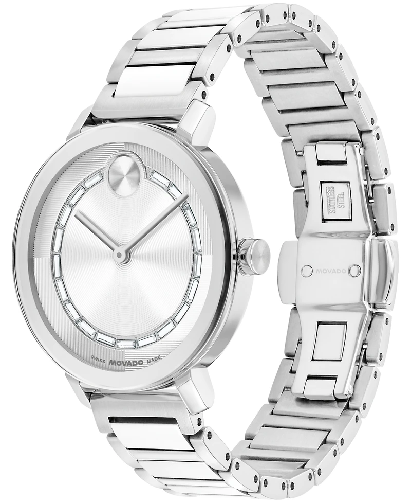 Movado Women's Bold Evolution 2.0 Swiss Quartz Stainless Steel Watch 34mm