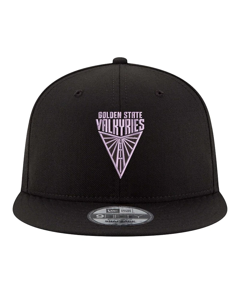 New Era Men's and Women's Eclipse Black Golden State Valkyries Logo 9FIFTY Snapback Hat