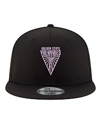 New Era Men's and Women's Eclipse Black Golden State Valkyries Logo 9FIFTY Snapback Hat