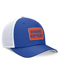 Jordan Men's Royal/White Florida Gators Local Rise Trucker Adjustable Hat