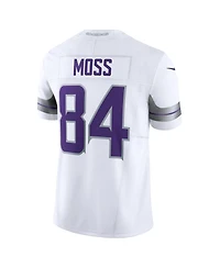 Nike Men's Randy Moss White Minnesota Vikings Alternate Vapor F.u.s.e. Retired Player Limited Jersey