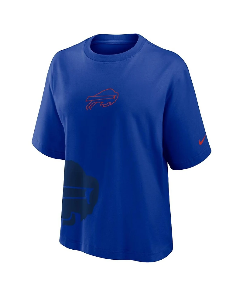 Nike Women's Royal Buffalo Bills Boxy T-Shirt
