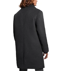 Guess Men's Wool Blend Coat with Removable Quilted Bib