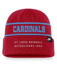 Nike Men's Red St. Louis Cardinals Cooperstown Collection Rewind Terra Cuffed Knit Hat