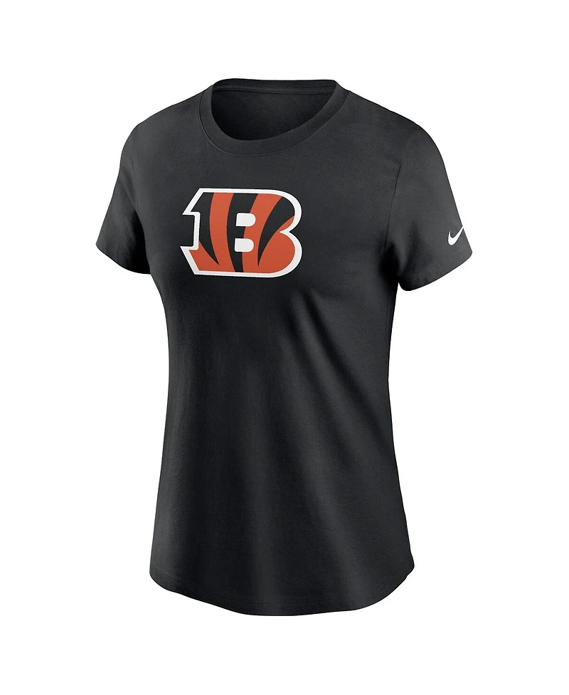 Nike Women's Black Cincinnati Bengals Primary Logo T-Shirt
