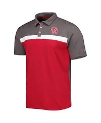 Colosseum Men's Charcoal Oklahoma Sooners Two Yutes Polo