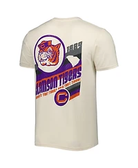 Image One Men's Cream Clemson Tigers Vault Vintage Comfort Color T-Shirt