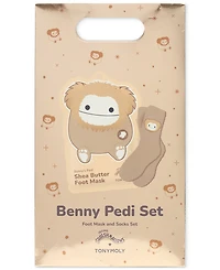 Tonymoly x Squishmallows 2-Pc. Benny Pedi Set