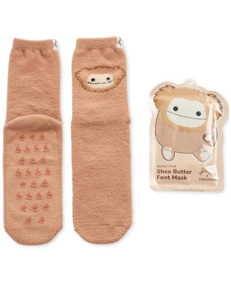 Tonymoly x Squishmallows 2-Pc. Benny Pedi Set