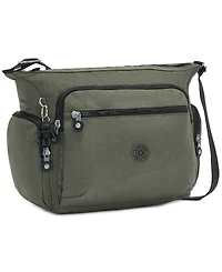 Kipling Gabbie Large Nylon Zip-Top Crossbody Bag