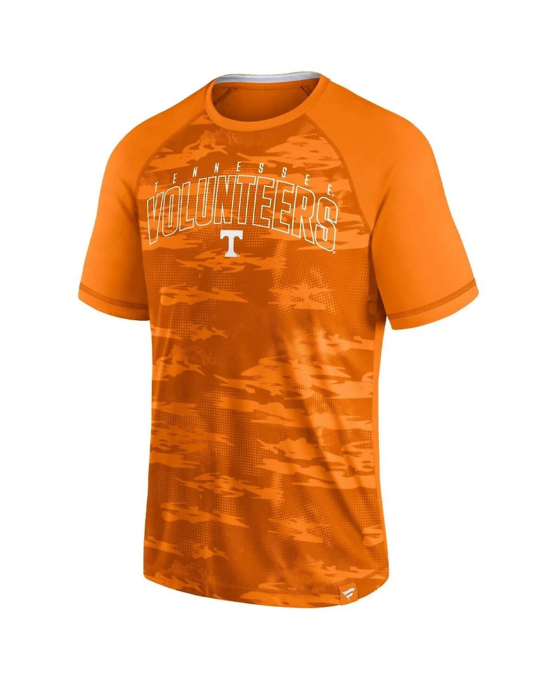 Fanatics Men's Tennessee Orange Volunteers Arch Outline Raglan T-Shirt