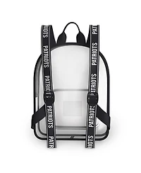 Wear by Erin Andrews New England Patriots Clear Stadium Backpack