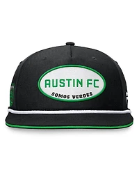 Fanatics Men's Black Austin Fc Iron Golf Snapback Hat